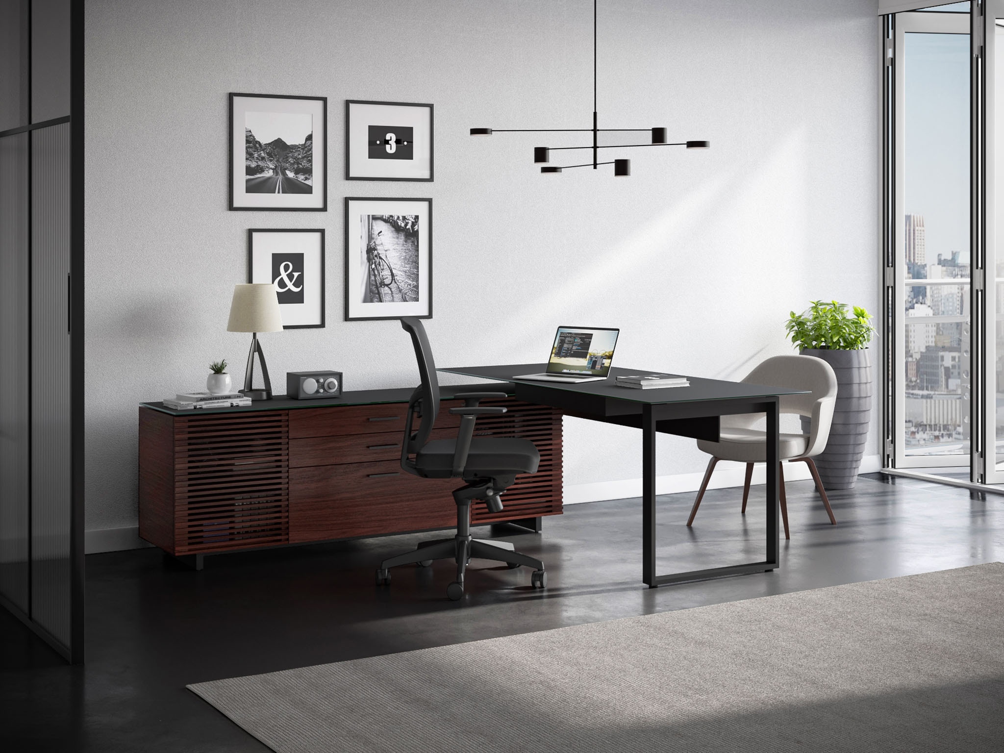 Corridor L-Desk 6531 BDI6531CWL